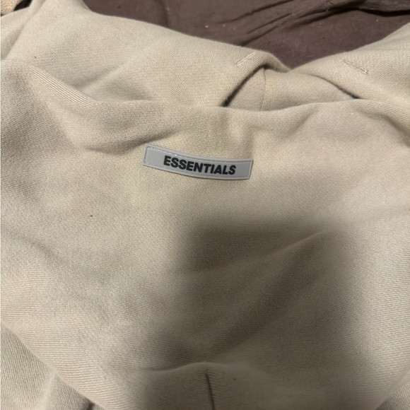 Fear of God Essentials Olive Hoodie. Men XXL. Like New. - Picture 4 of 4